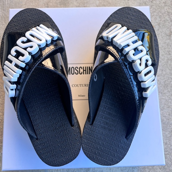 MOSCHINO Platform Sandals (New w/ Box) - Picture 7 of 9